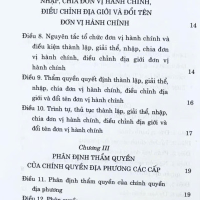 Luật Tổ Chức Chính Quyền Địa Phương Năm 2025