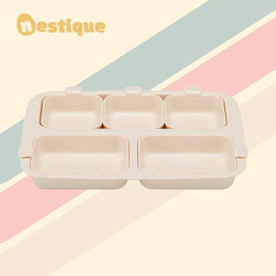 Khay Ăn Trẻ Em Nestique N-11 Cao Cấp 5 Ngăn