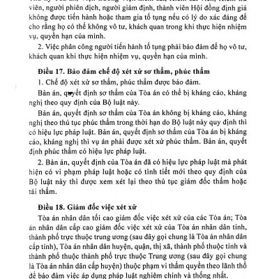 Bộ Luật Tố Tụng Dân Sự Của Nước Cộng Hòa Xã Hội Chủ Nghĩa Việt Nam (2016)