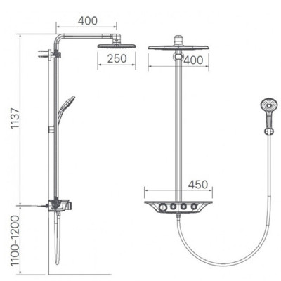 Sen tắm cây nhiệt độ BFV-655T (Dòng S600 LINE)