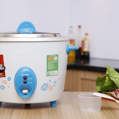 Nồi cơm nắp rời Sharp 2.8 lít KSH-D28V, Công suất 1000W, Giao màu ngẫu nhiên - Hàng chính hãng