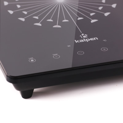 Bếp điện từ đơn Kalpen IK1 công suất 2200W tặng Nồi lẩu Inox 30cm, bảo hành 2 năm - Hàng chính hãng