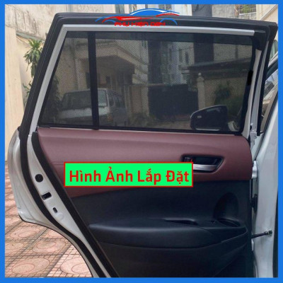 Bộ 4 rèm chắn nắng nam châm Corolla Cross 2020 khung cố định chống tia UV