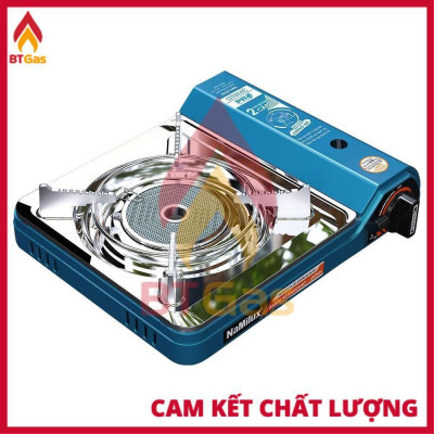 Bếp ga mini hồng ngoại, bếp gas NaMilux tích hợp van an toàn, chống nổ PL - 2027PS - Hàng chính hãng
