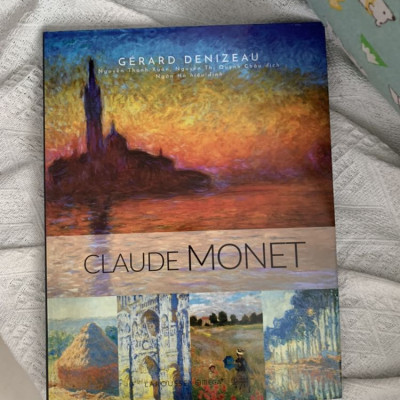 Combo 2 Cuốn Sách Về Cuộc Đời Và Sự Nghiệp Thăng Trầm Của Claude Monet:  Đây Là Monet + Claude Monet