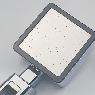 Tay sen tăng áp vuông Eurolife EL-H113 (trắng bạc)