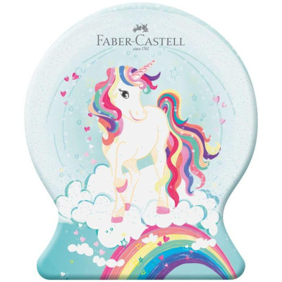Hộp 33 Bút Lông Màu Connector Faber-Castell 15 55 44 - Hộp Hình Ngựa Unicorn