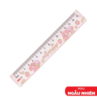 Thước Kẻ My Melody 15 cm - iiGEN YZ8252 (Mẫu Màu Giao Ngẫu Nhiên)