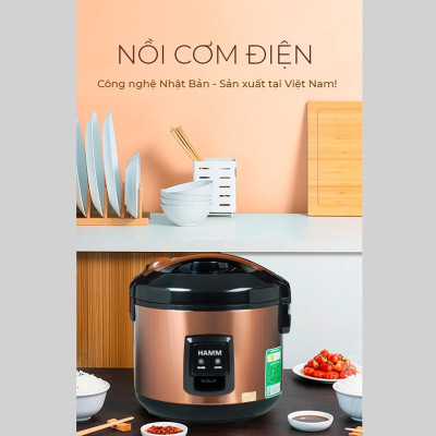 Nồi Cơm Điện HAMM HRC-1804 (1.8 lít) - Hàng Chính Hãng
