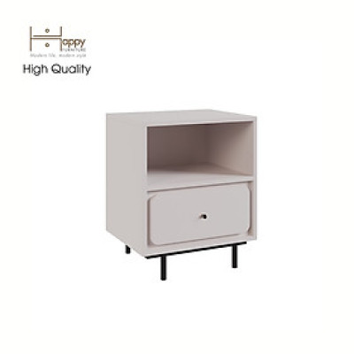 [Happy Home Furniture] SWEETY, Táp đầu giường 2 ngăn - chân sắt, 48cm x 40cm x 58cm ( DxRxC), THK_080