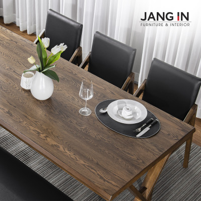 Bộ Bàn Ăn Forest 6 Chỗ Ghế 3 + Ghế Dài Jang In