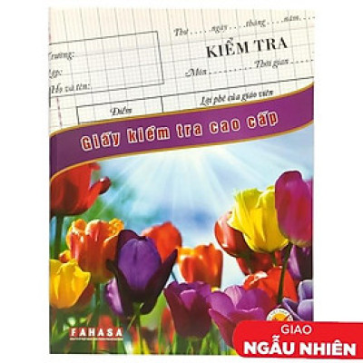 Bộ 3 Giấy Kiếm Tra Cao Cấp