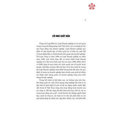 Kinh doanh sành luật - Ứng dụng luật doanh nghiệp năm 2020, sửa đổi, bổ sung năm 2022 và quy định liên quan