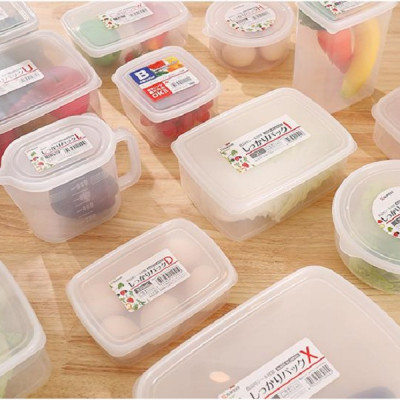 Bộ 03 hộp thực phẩm chữ nhật Nakaya 830ml hàng nội địa Nhật Bản K.124#