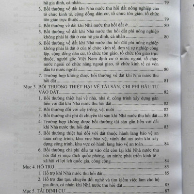 Sách Quy Định Chi Tiết Luật Đất Đai Về Tính, Thu, Nộp Tiền Sử Dụng Đất, Tiền Thuê Đất Và Quỹ Phát Triển Đất (V2516T)