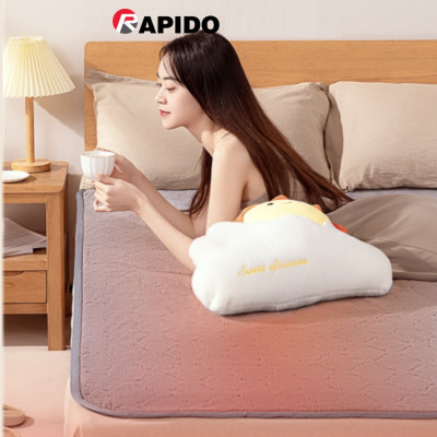 Đệm điện Poly Rapido REB-60SG, chất liệu poly cao cấp, công suất 60W, bảo hành toàn quốc 1 năm - Hàng chính hãng