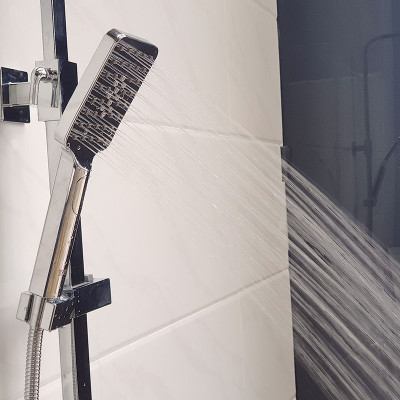 Cây sen nóng lạnh Đồng mạ Chrome Eurolife EL-SC911 (Trắng bạc)