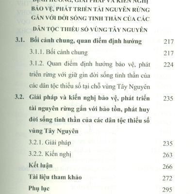Tác Động Của Suy Giảm Rừng Tới Đời Sống Tinh Thần Các Dân Tộc Thiểu Số Vùng Tây Nguyên (Sách chuyên khảo) - TS. Phạm Xuân Hoàng chủ biên 