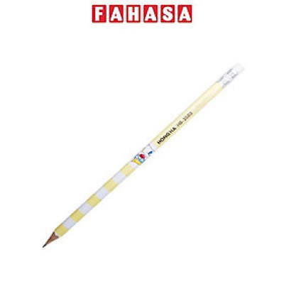 Bút Chì Gỗ HB Có Tẩy - Chú Mèo - Hồng Hà 3589