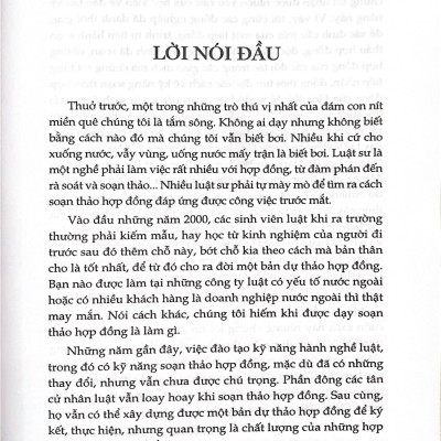  Soạn thảo hợp đồng thực chiến