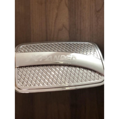 Ốp nắp bình xăng mạ crom dành cho xe XPANDER 2019-2020-2021 cao cấp