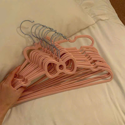 Set 10 Móc Treo Quần Áo Hình Nơ Xinh Xắn – Nhựa Dẻo Cao Cấp, Chống Trượt, Chịu Lực 5Kg - HÀNG CHÍNH HÃNG MINIIN