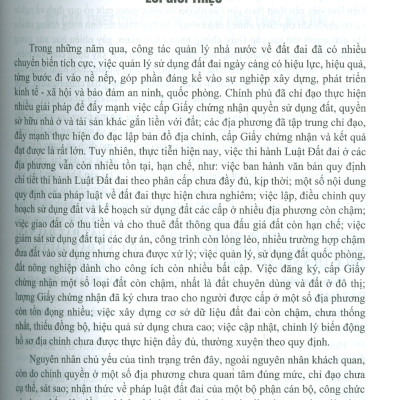Luật Đất Đai Năm 2024 Và Án Lệ Giải Quyết Vụ Án, Vụ Việc Về Đất Đai Trong Thực Tiễn Xét Xử (Sách tham khảo) - PGS.TS. Nguyễn Thị Ngọc Hoa (Chủ biên)