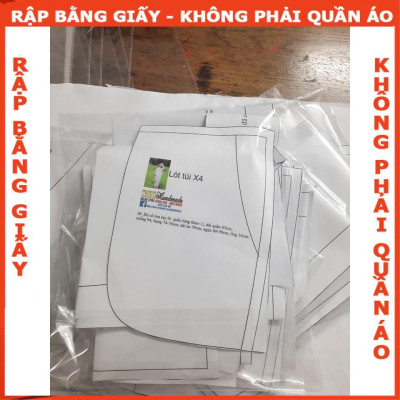 Rập giấy mã 495 (BẢN VẼ) rập đầm dây