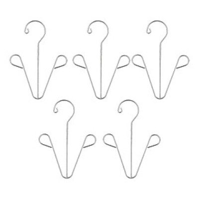 COMBO 5 Móc phơi giày Inox 304 Cao Cấp Không Gỉ, dùng để treo Giày Thể Thao, Giày Da, Dép Tiện dụng và bền bì, dùng trong nhà và ngoài trời 26.5cm x 6.5cm