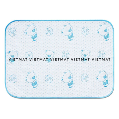 Combo 3 Tấm Lót Chống Thấm VIETMAT Màu Xanh (Size 50 x 70 cm)