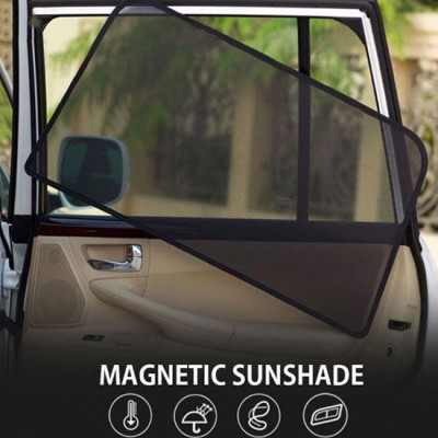 Rèm che nắng nam châm cho xe Nissan Navara, bộ 4 tấm cho 4 cửa, hàng loại 1 cao cấp nhất, vừa khít kính