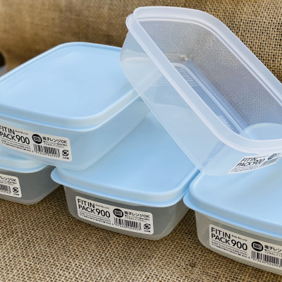 Hộp đựng thực phẩm nắp mềm Sanada, thân bằng nhựa PP cao cấp, kết hợp hoạt chất CEM-Bio kháng khuẩn an toàn - nội địa Nhật Bản 