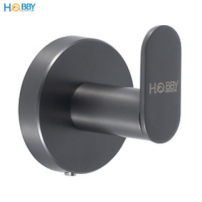 Móc treo đồ quần áo inox 304 sơn xám mẫu khoan Hobby home decor MT1X