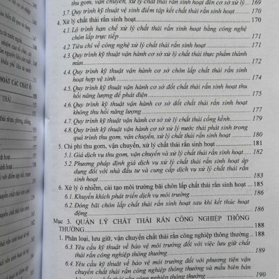Sách Quy Định Chi Tiết Thi Hành Luật Bảo Vệ Môi Trường – Quản Lý Chất Thải và Kiểm Soát Các Chất Ô Nhiễm - V2560T