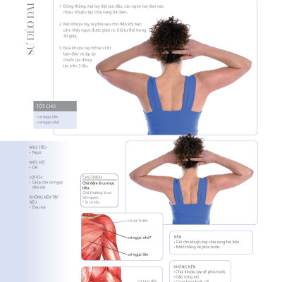 70 Bài Tập Cải Thiện Vóc Dáng Tăng Sự Dẻo Dai (Bản in màu)