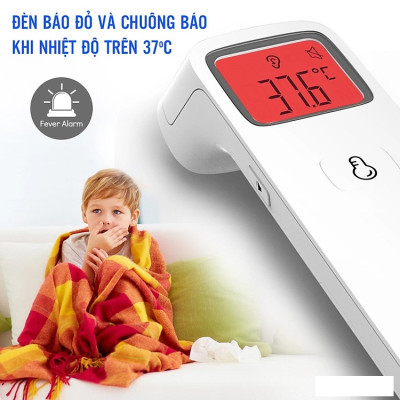 Nhiệt kế hồng ngoại không tiếp xúc đa năng Jumper FR203 , hàng xuất USA