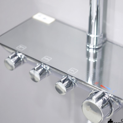 Sen cây nóng lạnh đồng mạ crom niken Juno sofa Teady SCCT-112 3 chế độ