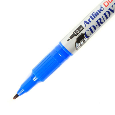 Bút Viết Trên Đĩa CD-R/DVD - Artline EK-841T-BL - Màu Xanh Dương