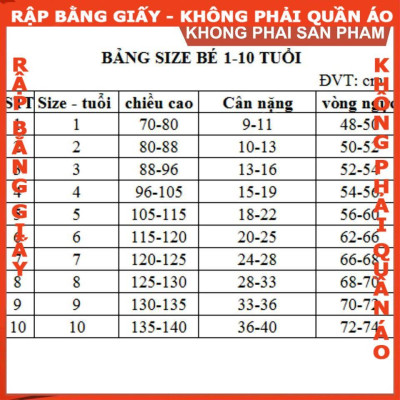 Rập giấy A0 mã R20 (BẢN VẼ) - Rập bộ thun bé gái