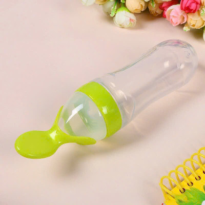 [ 5459-Nuby ] Bình thìa dùng cho trẻ trong giai đoạn ăn dặm, dung tích 90ml