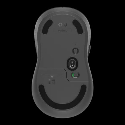 Chuột không dây Logitech Signature M650 màu xám đen-Hàng chính hãng