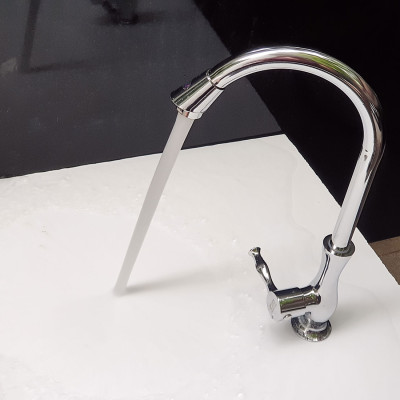 Vòi rửa chén lạnh Eurolife EL-RC03 (Trắng bạc)