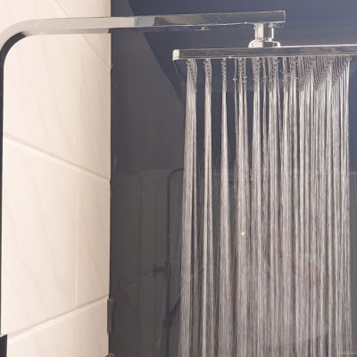 Cây sen nóng lạnh Đồng mạ Chrome Eurolife EL-SC911 (Trắng bạc)