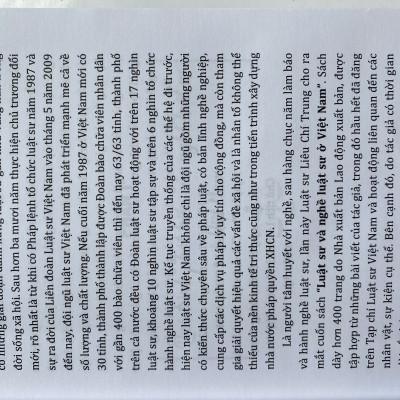 Luật Sư Và Nghề Luật Sư Ở Việt Nam 
