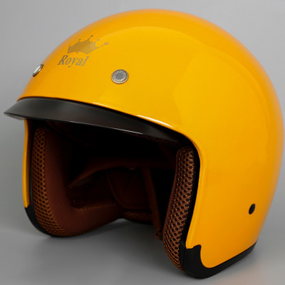 Mũ bảo hiểm 3/4 size L Royal M139 vàng - Hàng chính hãng