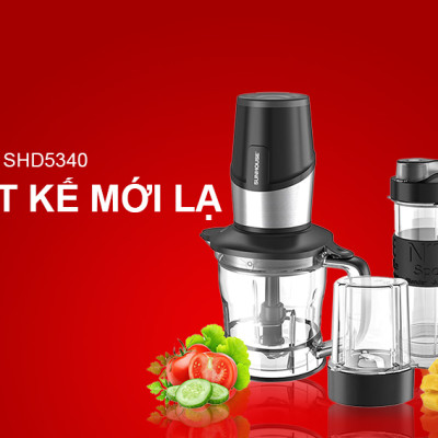 Máy Xay Sinh Tố Đa Năng Sunhouse SHD5340B (500W) - Hàng chính hãng