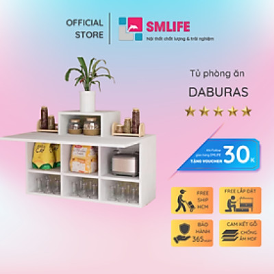 Tủ đựng đồ phòng bếp tiện dụng SMLIFE Daburas