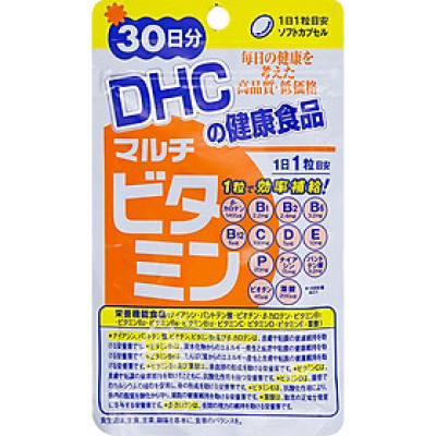 TPBVSK DHC MULTI VITAMINS (Viên uống Vitamin tổng hợp (New) bổ sung 12 loại vitamin thiết yếu)