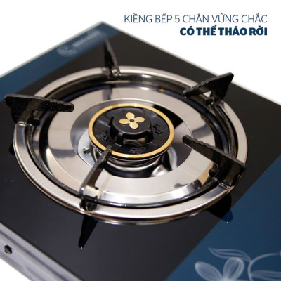 Bếp Gas Dương Đơn Mặt Kính Sunhouse SHB212KT - Hàng chính hãng