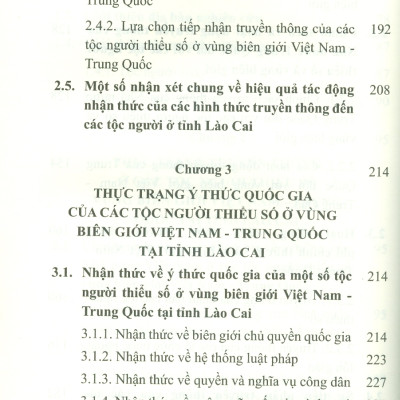 Truyền Thông Và Ý Thức Quốc Gia Của Một Số Tộc Người Ở Vùng Biên Giới Việt Nam - Trung Quốc (Sách chuyên khảo) - Viện Hàn lâm Khoa học Xã hội Việt Nam - Viện Dân tộc học; Trần Hồng Thu chủ biên 